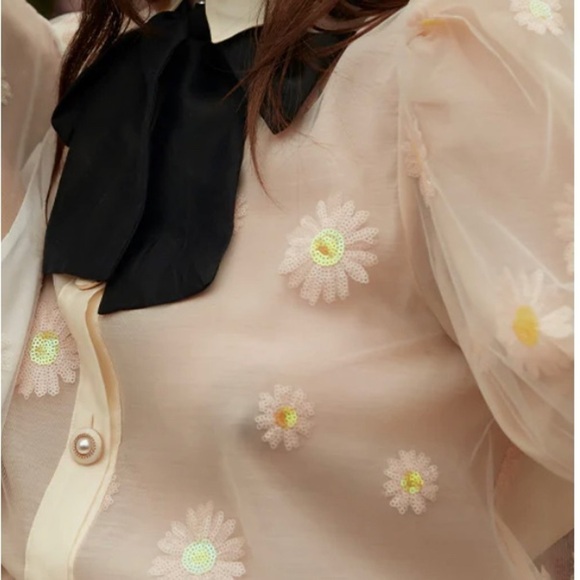 NWT BeeBotanical 2022 Collection Sister Jane top - Picture 2 of 6